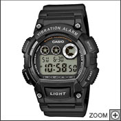 часы с вибрацией CASIO W-735H-1A 